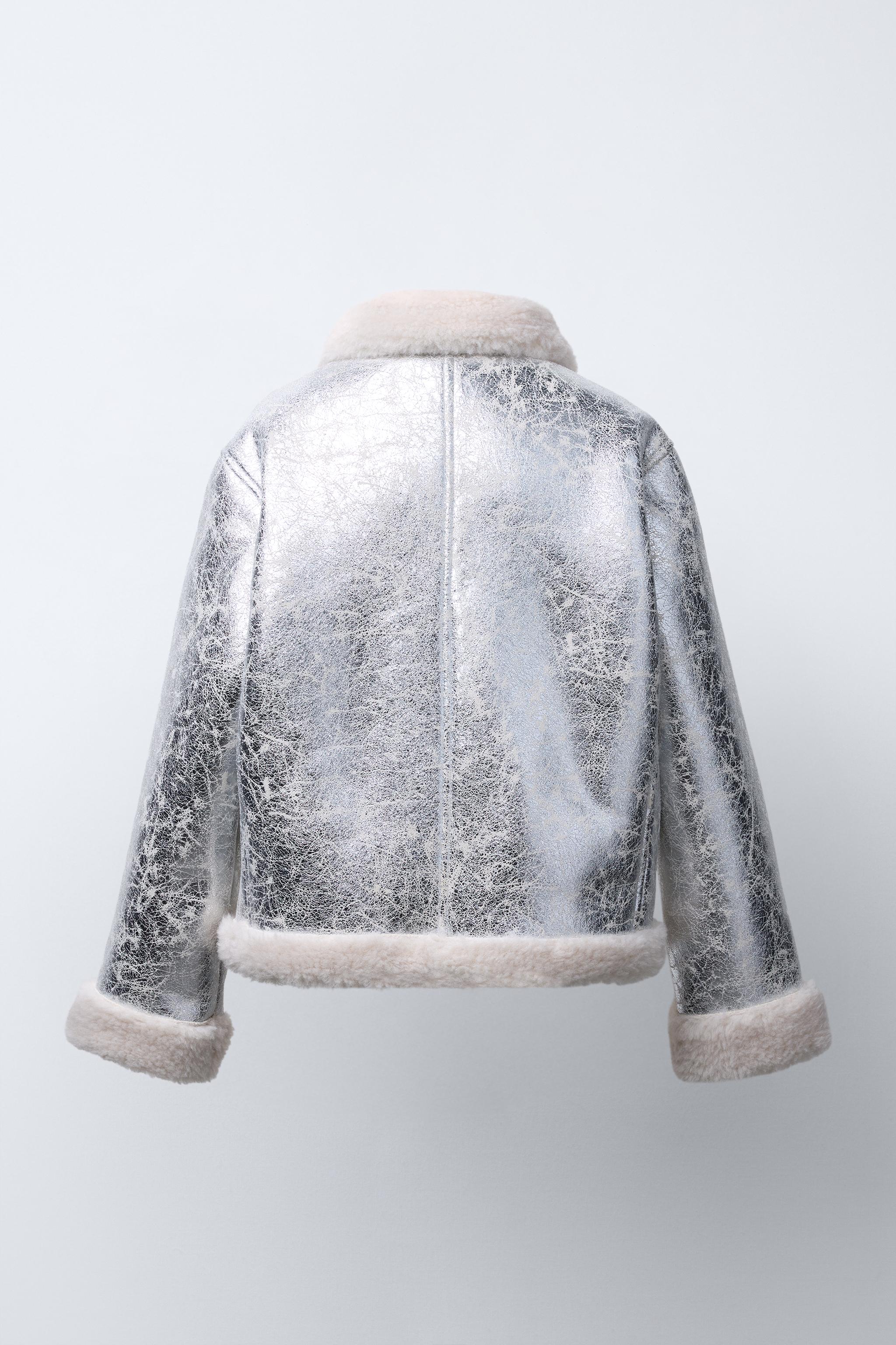 METALLIC DOUBLE-FACED JACKET